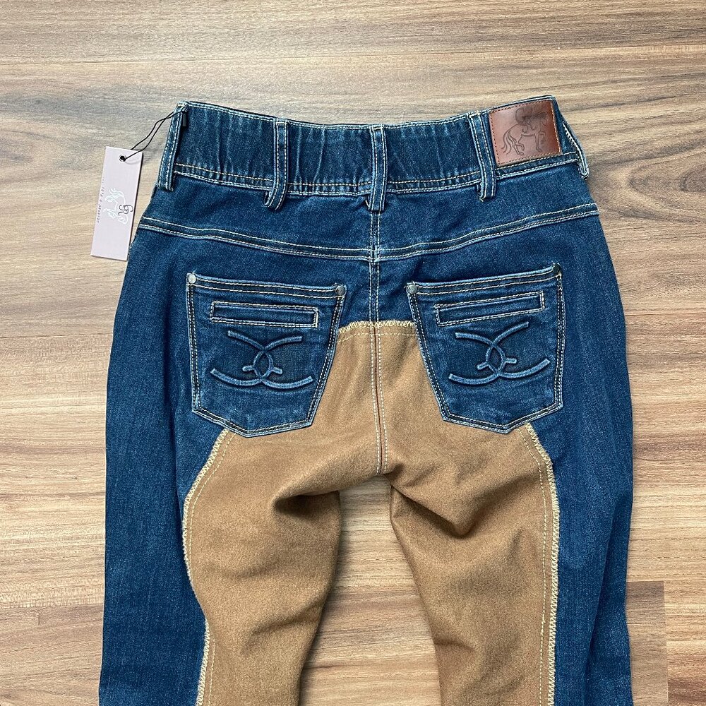 Goode Rider Women's Denim Full Seat Breeches - 24L - Picture 4 of 4